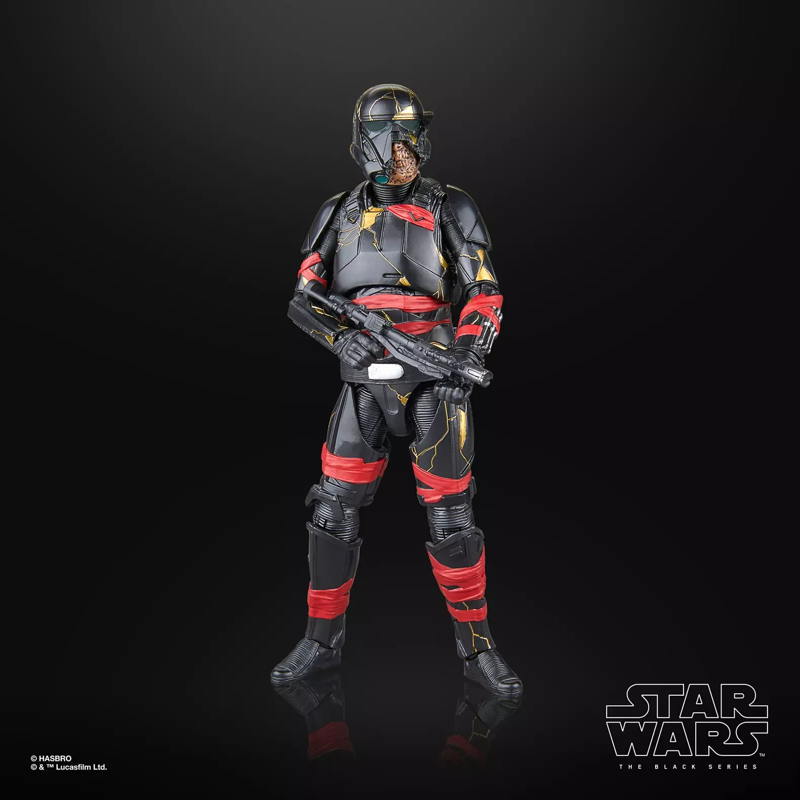 Night Trooper - Ahsoka Black Series Star Wars Figura 15 cm - ActionToys.es