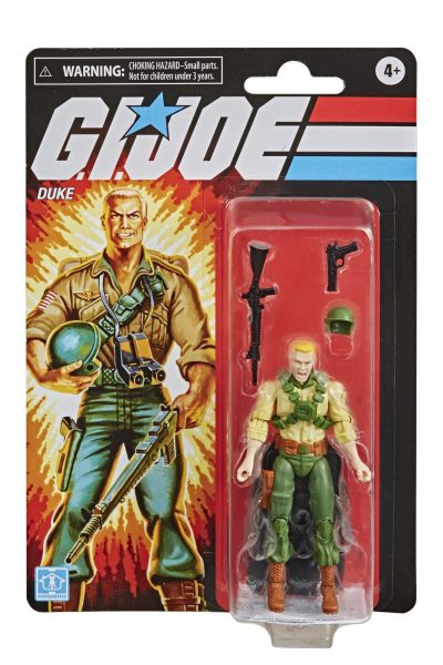 G.I. Joe Retro Duke 3.75-Inch Collectible Action Figure with Accessories