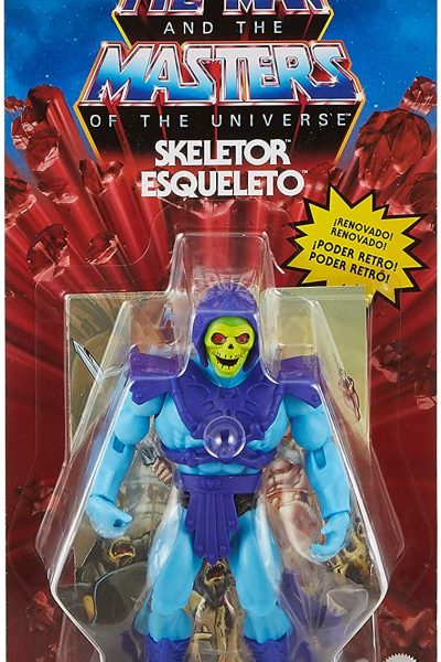 Masters of the Universe Origins Skeletor – Masters del Universo Orígenes Skeletor figura de acción (Mattel GNN88) – MOTU Origins