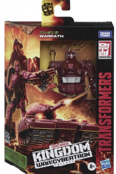 WFC-K6 WARPATH DELUXE CLASS TRANSFORMERS GENERATIONS WAR FOR CYBERTRON KINGDOM CHAPTER