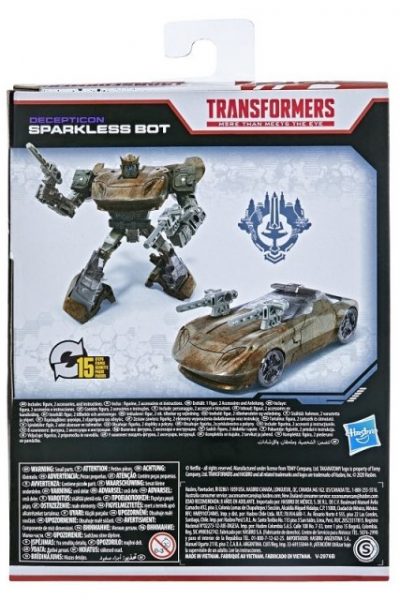 Sparkless Bot Netflix Edition Transformers Generations War for Cybertron Trilogy