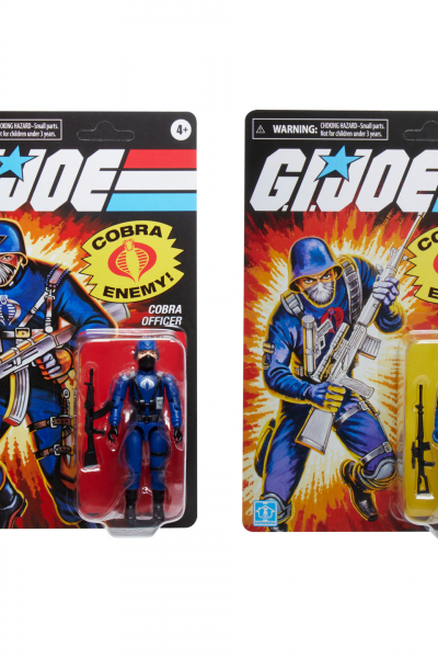 Cobra Officer & Cobra Trooper 2 pack O-RING G.I.Joe Retro Vintage