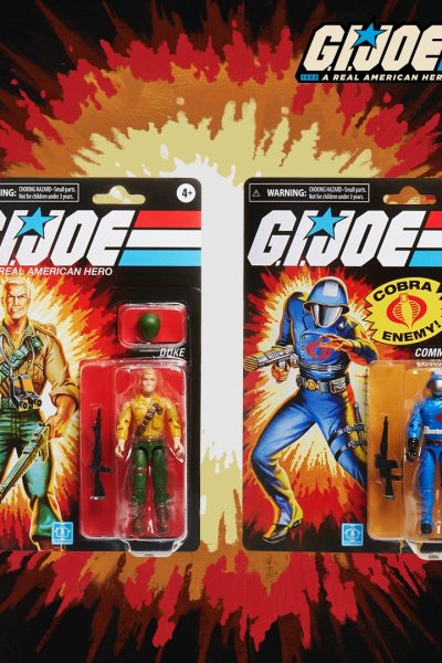 Duke Vs. Cobra Commander EXCLUSIVA G.I. Joe Retro Collection ¡UNIDADES GARANTIZADAS!