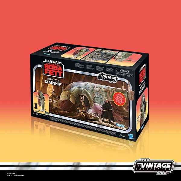 Boba Fett's Slave I - ボバフェットスターウォーズ Boba Fett Starship Slave 1 Vintage ¡vehículo y figura! - ActionToys.es