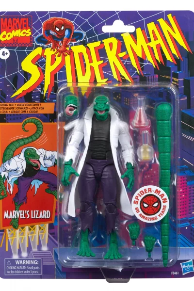 Lizard Spider-Man Retro Marvel Legends