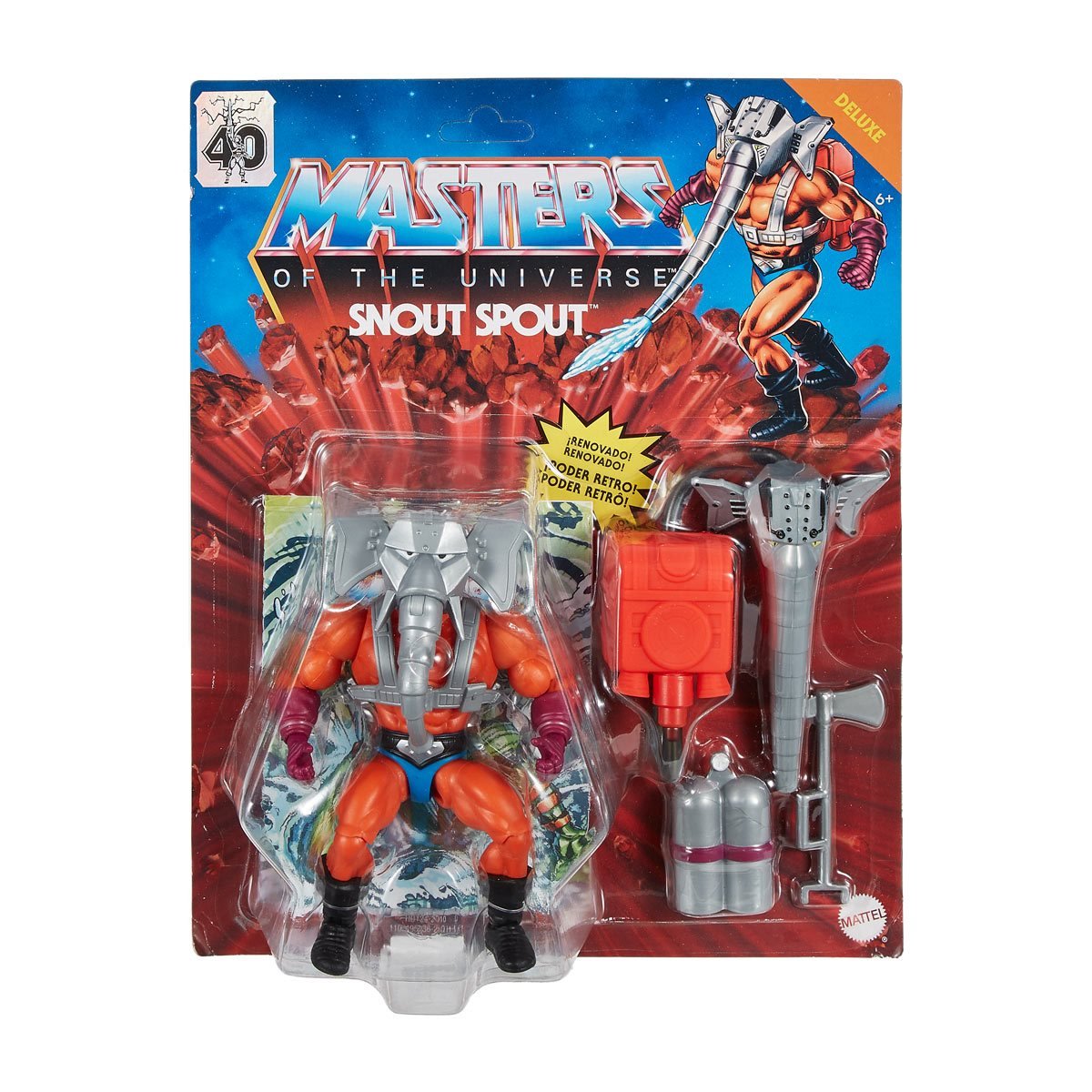 Figurine Masters Of The Universe Origins - Snout Spout - Mattel - Parfait État (Ouverte)