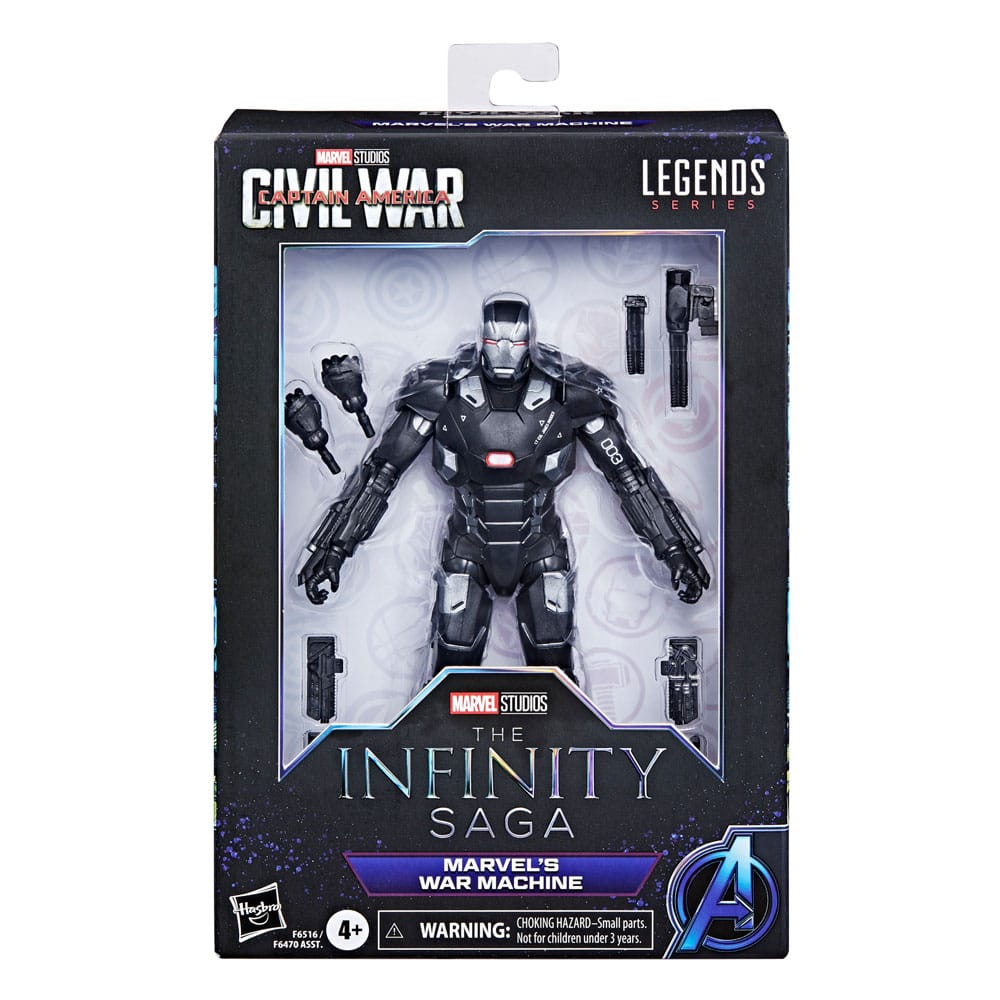 Captain America Saga Juguetes Marvel's War Machine (Captain
