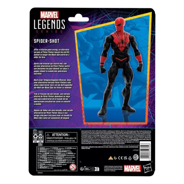 Spider-Shot - Spider-Man Comics - Marvel Legends Figura 15 cms