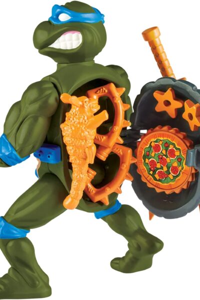 Leonardo – Ninja Turtles Classic with Storage Shell – Figura 10 cms