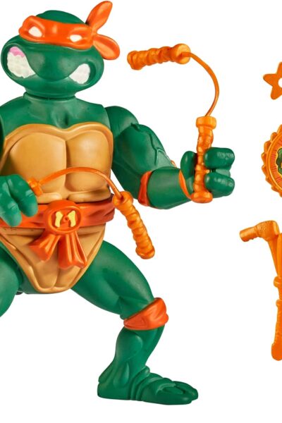 Michelangelo – Ninja Turtles Classic with Storage Shell – Figura 10 cms