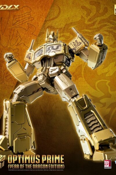 Optimus Prime MDLX – Year of the Dragon Edition – Transformers – Threezero – Figura 18 cms Optimus Prime MDLX – Year of the Dragon Edition – Transformers – Threezero – Figura 18 cms