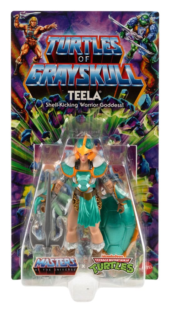 Teela MOTU x TMNT: Turtles of Grayskull Figura 14 cm - ActionToys.es