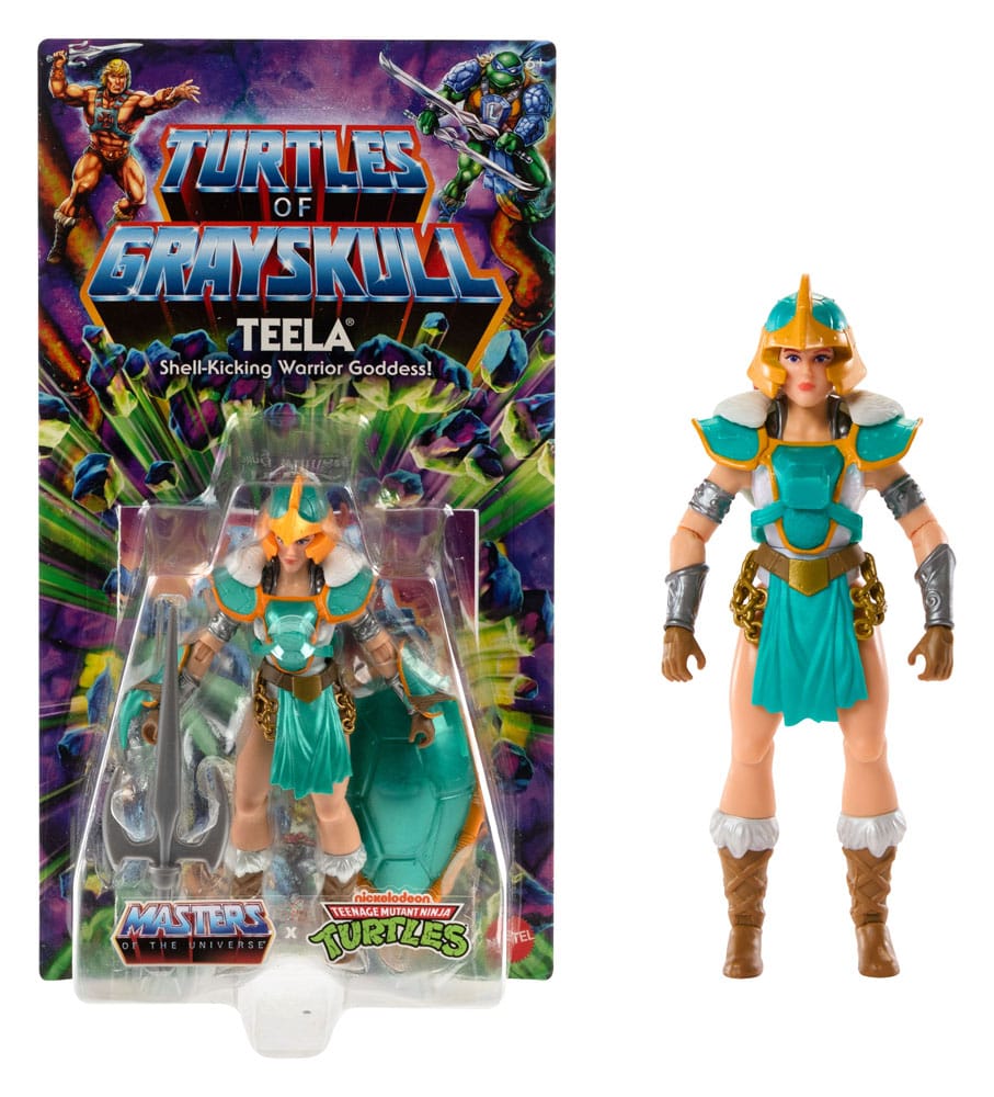 Teela MOTU x TMNT: Turtles of Grayskull Figura 14 cm - ActionToys.es