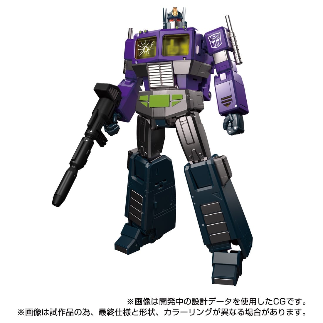 T-SPARK Transformers Masterpiece MPG-12 Shattered Glass Optimus Prime - Figura Azione Collezionabile Con Accessori - 2