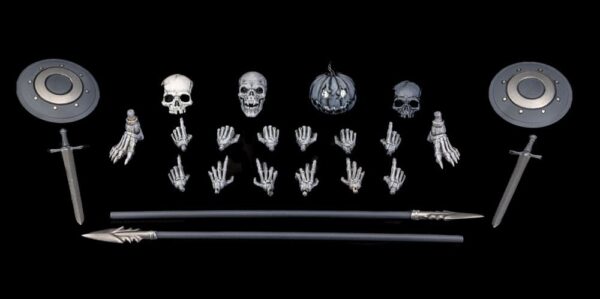 Graveyard Skeletons pack de 4 Figuras Mythic Legions - ActionToys.es