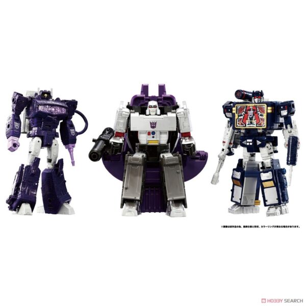 Nemesis Bridge 3 Pack Transformers Takara Dramatic Capture Series
