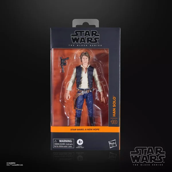 Comprar Figura Star Wars Episode IV Black Series Han Solo 15 Cm - Dungeon Marvels