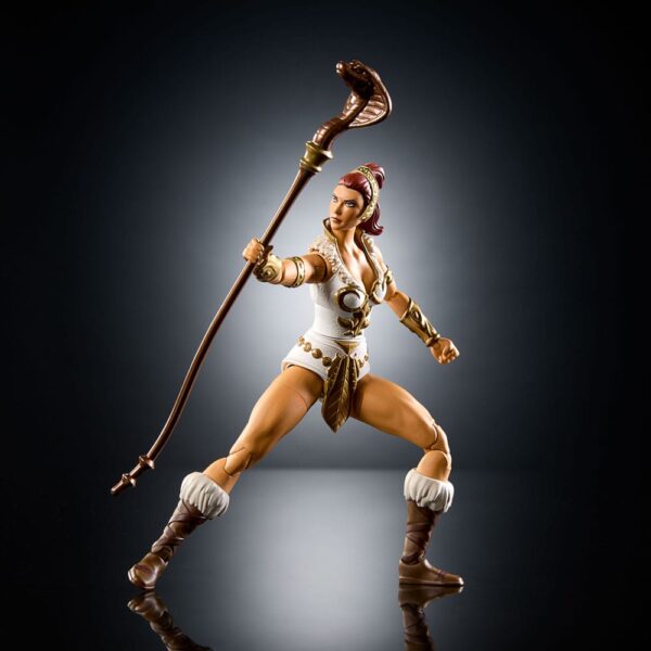 Masters Of The Universe Origins Teela – Figurine 14 Cm Articulée, Collection Cartoon, 16 Points D’articulation, Cadeau Fan