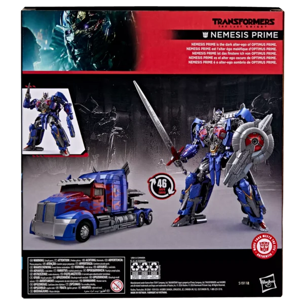 Nemesis Prime Transformers: el último caballero Studio Series